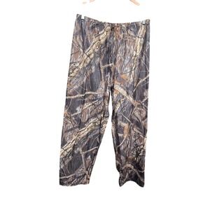 Mossy Oak Shadow Branch Camo Water‎ Repellent Pants Mens Size Large Hunting